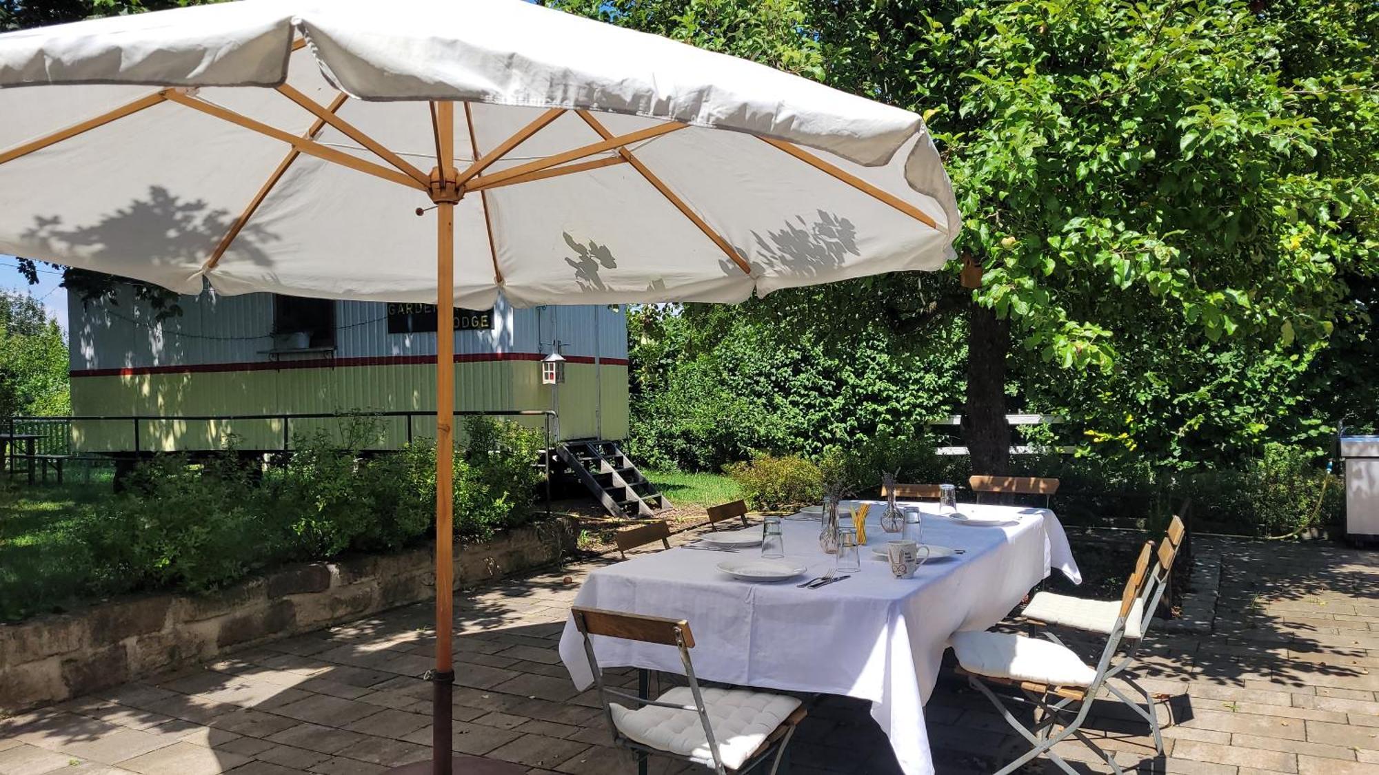 In Der Alten Gaertnerei B&B Нойхоф-ан-дер-Цен Экстерьер фото